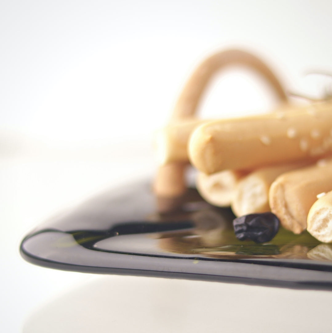 Upcycled Wine Bottle Cheese Platter/ Plate