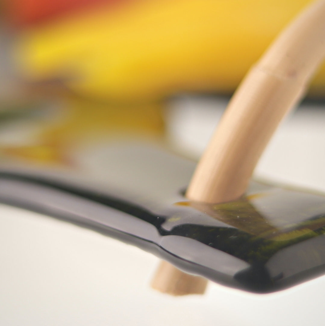 Upcycled Wine Bottle Cheese Platter/ Plate