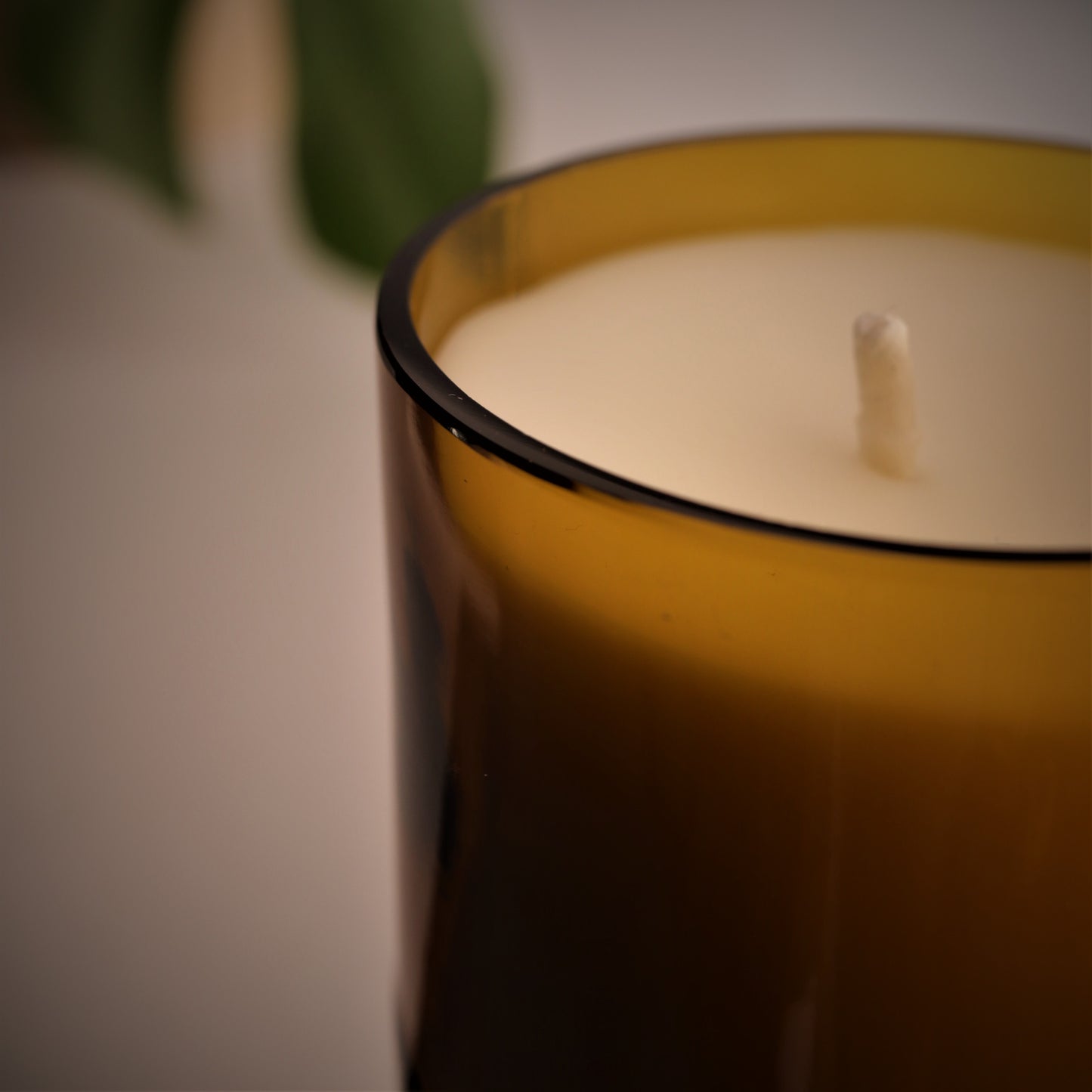 Upcycled Beer Bottle Lavender Soy Candle